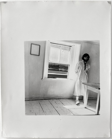 Francesca Woodman , Portrait of George Lange, Providence, RI. 