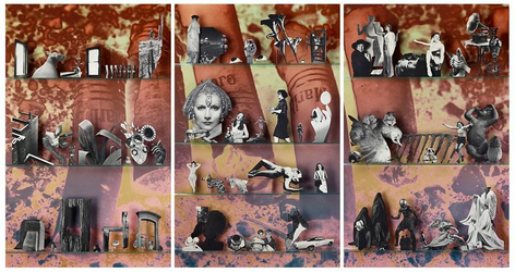 1973-1975, 2013, 75 x 141 inch C-print