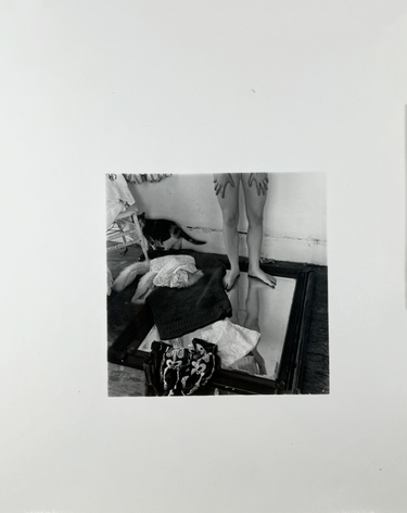 Francesca Woodman , Untitled, Providence, RI. (Self-Portrait) 