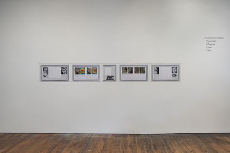 Nashashibi/Skaer: Pygmalion Margaret Ursus Uan, installation view