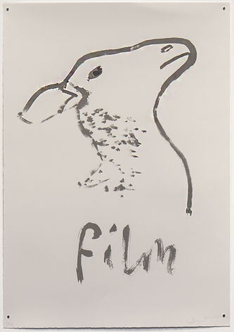 Lamb 2022 silkscreen on paper