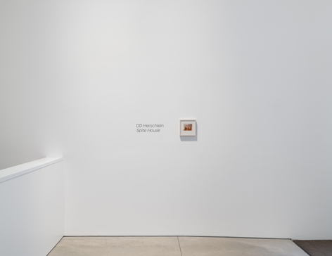 DD Herschlein, Spite House, Matthew Brown, New York, 2026. Installation view., (Photo: Charles Benton)