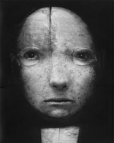 And Yet, The Books (dedicated to Czeslaw Milosz) [SOLD], 2011, monotype, watercolor &amp;amp; pencil, 14 x 11 inches