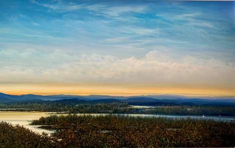 Endless Potential #2 (SOLD), 2023, oil on canvas, 50 x 80 inches