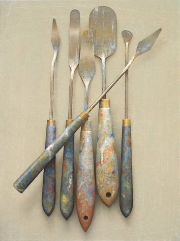 Entente, 2019, acrylic on canvas, 32 x 24 inches