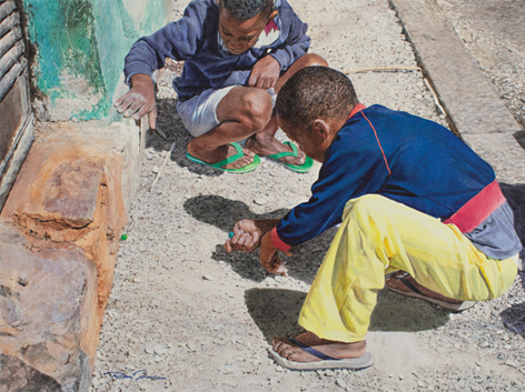 Rance Jones, Right Angle, 2024, watercolor on paper, 11 1/4 x 15 inches