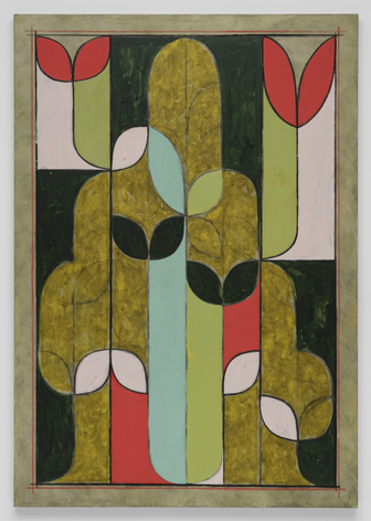 Kamrooz Aram, Untitled (Arabesque Composition), 2023