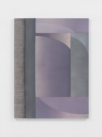 Rebecca Ward, grey arcs, 2025