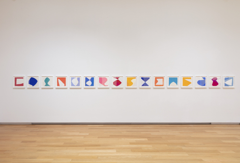 Installation view of&nbsp;FOCUS: Marina Adams, 2020-2021, Modern Art Museum of Fort Worth, Fort Worth, Texas