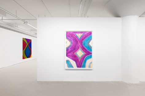 Installation view of Marina Adams, In the Garden of My Memory, Longlati Foundation, Shanghai, China, September 13 - October 25, 2023.