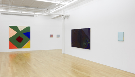 Installation view of The Shape of Color, 2024, Peter Blum Gallery, New York, NY