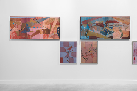 Installation view of Green Art Gallery at Art Basel Qatar 2026