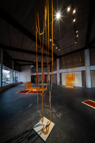 Rossella Biscotti, Rubber Works, 2019-2022, Installation view at&nbsp;Thailand Biennale Phuket 2025