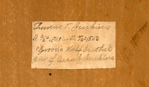 AMERICAN HAND PAINTED PRIMITIVE PORTRAIT PHOTOGRAPH