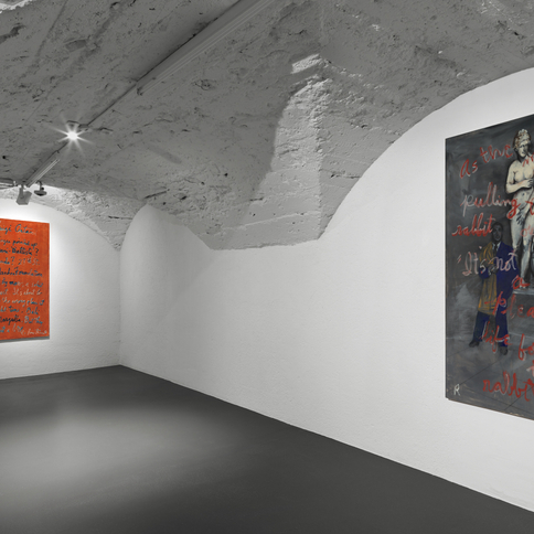 Joan Miró and Rene Ricard in St. Moritz. The words of Vito Schnabel