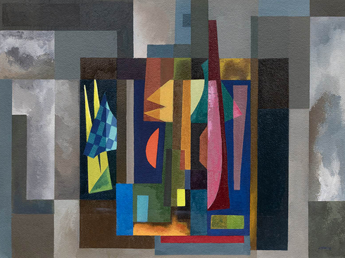 JULES ENGEL (1909-2003), Italian Series: Roma, 1965