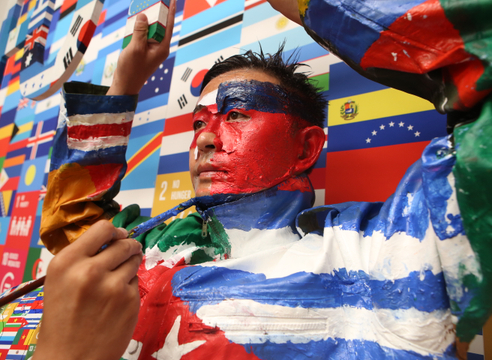 刘勃麟艺术表演及讲座, 布宜诺斯艾利斯艺术展