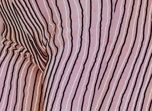 Painting on silk by Katarina Riesing