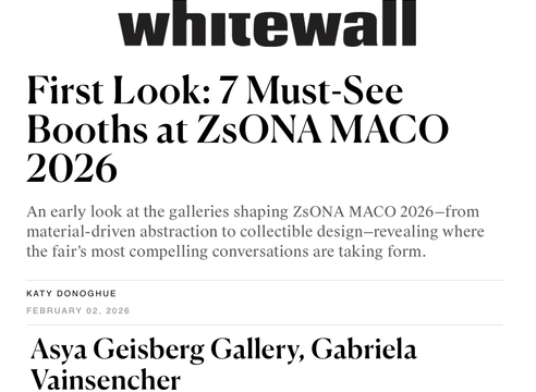 Whitewall Magazine article