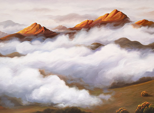 PHOEBE BRUNNER, The Unquenchable Flame, 2025 for PHOEBE BRUNNER: A Radiant Solitude