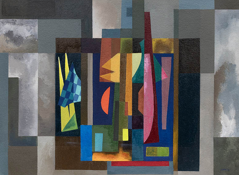 JULES ENGEL (1909-2003), Italian Series: Roma, 1965