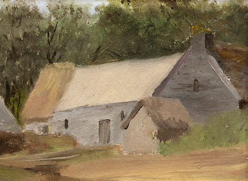 LOCKWOOD DE FOREST (1850-1932), Farm House, 