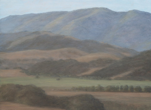 SARAH VEDDER , Fields by the River, 2017