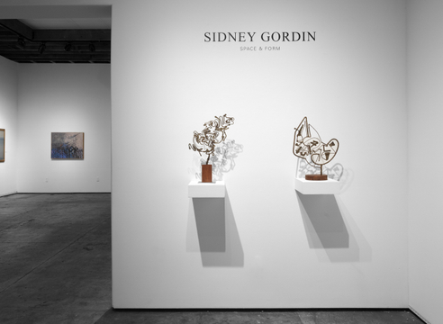 SIDNEY GORDIN Space and form Install shot 2026
