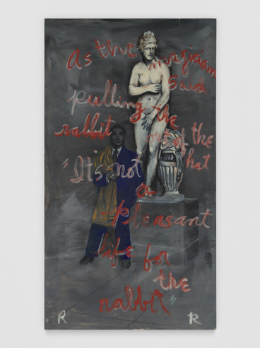 Rene Ricard: and if you arrive, do you know you are there?