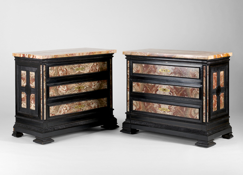 chests marble veneer