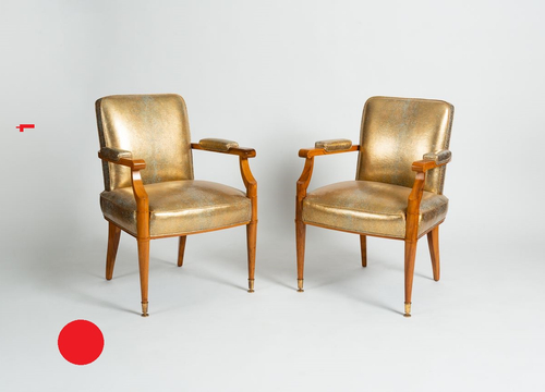 Pair of Neoclassical Armchairs