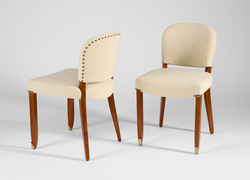 Leleu side chairs