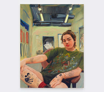 Jenna Gribbon, The Artist Eroticized (Alina), 2020