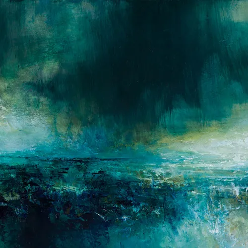 Kirstie Cohen  West Coast, 2020  oil on board  25cm x 50cm