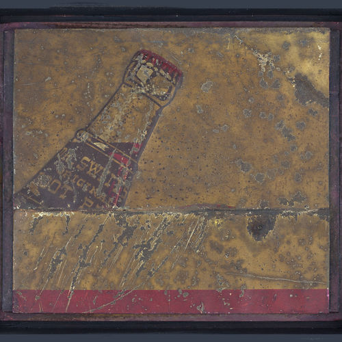 Randall Reid  Toward the End of the Day  steel, paint  7.25 x 8.5 x 2 inches