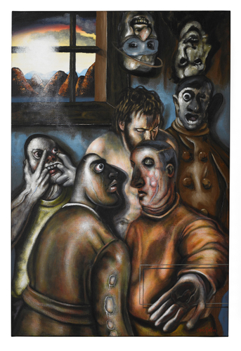 Chris Gollon, Stations of the Cross (I): Jesus Is Condemned To Death, 2002