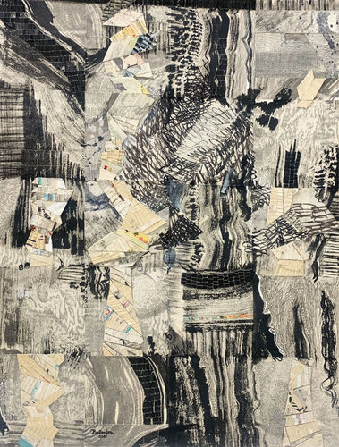 Toni-Ann Ballenden 20 Abstract Squares, 2021 Mixed media 101 x 81 cm