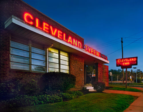 David Joseph Cleveland Typewriter, 2000 Ink Jet Print 17 x 22 in 43.2 x 55.9 cm