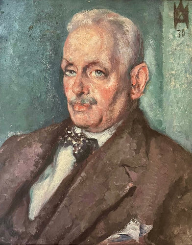 Alfred Wolmark (1877-1961), Portrait of Rudolph Kohnstamm (1870 - 1940), 1930