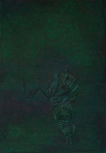 Hira Mansur, Into the murky waters, 2022