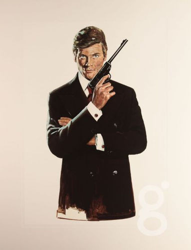 Robert McGinnis, Roger Moore- 007
