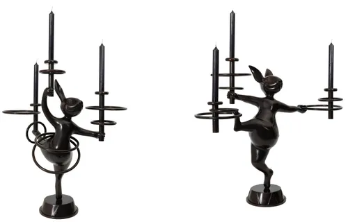 Hubert Le Gall, Samantha et Roberto Candleholders, 2026