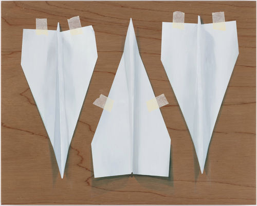 Alastair Gordon, Three Paper Darts, 2019
