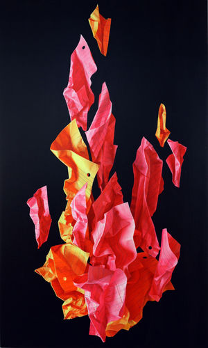 Victoria P. Wonnacott Warmth, 2022 Acrylic on canvas / Acrylique sur toile 30 x 18 inches 76.2 x 45.7 cm