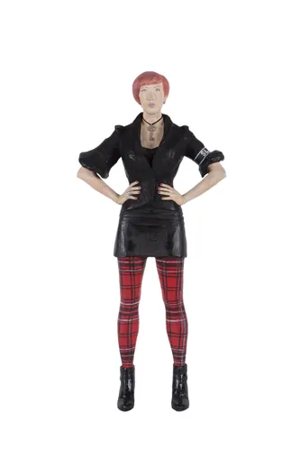 Tomoaki Suzuki Kitty, 2009 Lime wood, acrylic paint / Madera de tilo, pintura acrílico 57 x 26 x 9 cm 22 1/2 x 10 1/4 x 3 1/2 in