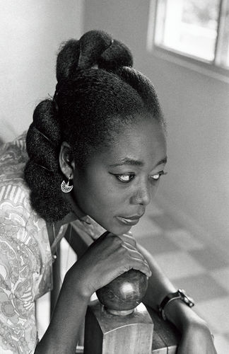 James Barnor Close-up portrait of Mr Sammy Tetteh’s secretary, Accra, 1970s Modern gelatin silver print from original negative Next edition: 1/5 Available sizes: 22 x 22 cm 36 x 36 cm