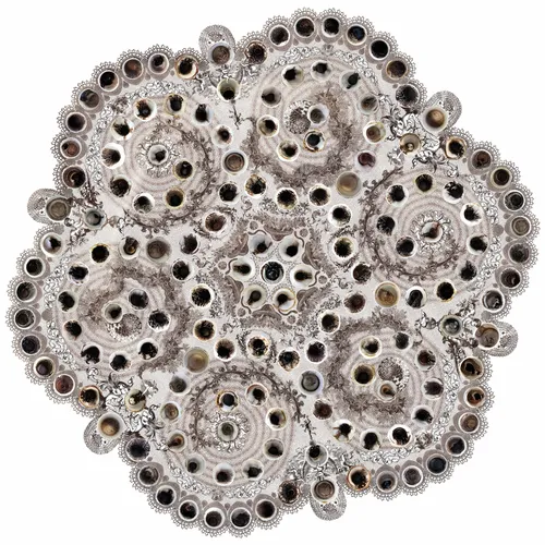 A New World, 2010 Digital collage, permanent pigment print on Somerset paper 180x180 cm