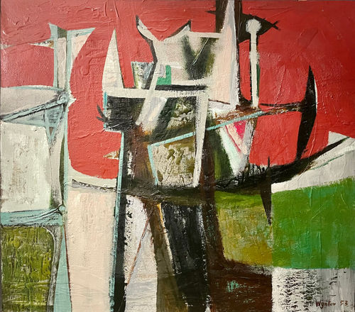 Bryan Wynter, Bird Among Rocks, 1953