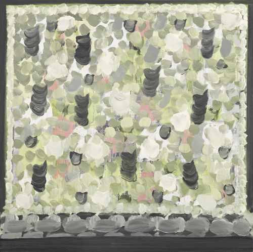 Sinéad Ní Mhaonaigh Achar I Oil on Canvas 92 x 92 cm