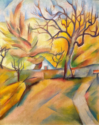 Miki Hayakawa, Autumn Hue, Santa Fe, circa 1944-47